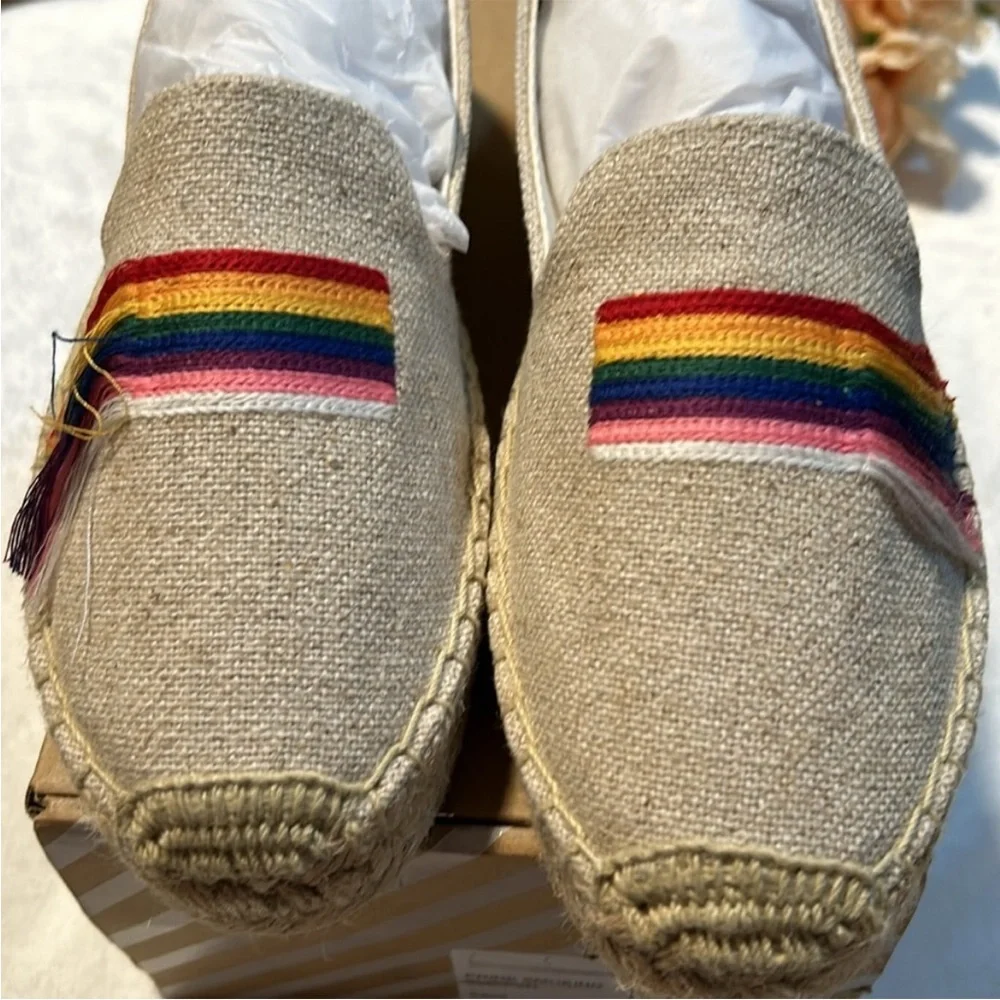 NWT Soludos Pride Smoking Slipper Size 6 or 8